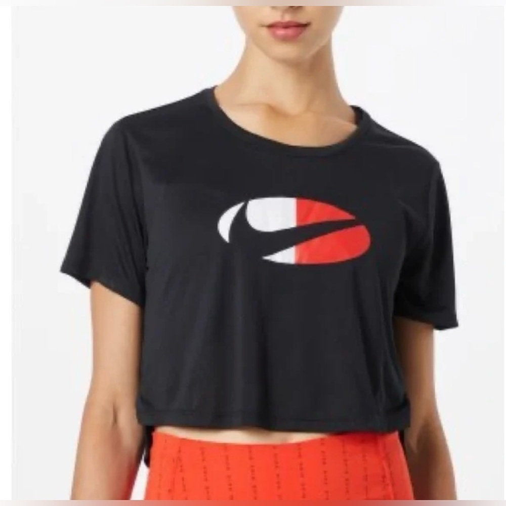 NWT Nike Dri-fit Logo Cropped Top